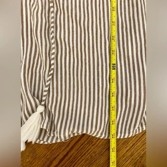 Blue Island Striped Coverup - Picture 7 of 10